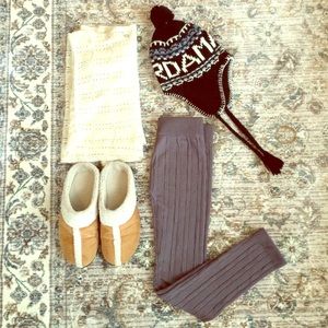Eye Candy warm gray leggings