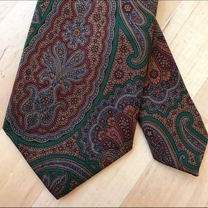 Ralph Lauren Paisley Tie - Italian Silk!