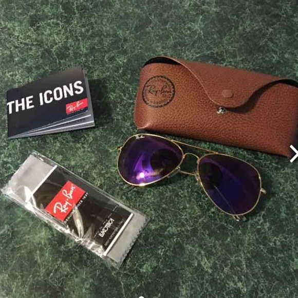 Purple ray bans