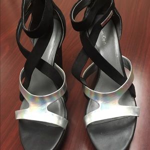 Calvin Klein platform shoes