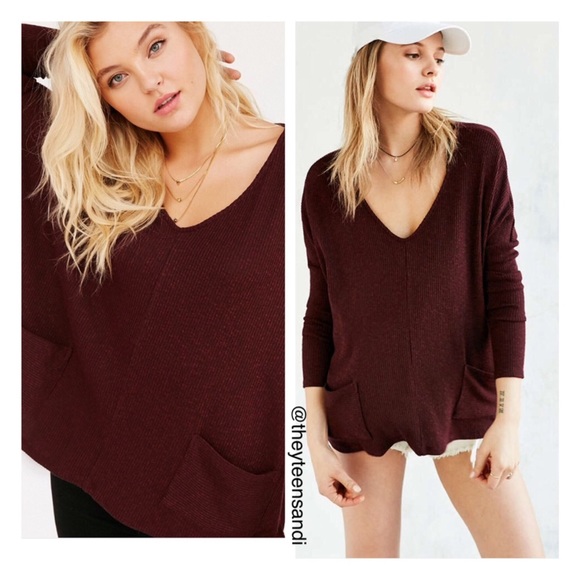 Urban Outfitters BDG Mia Pocket Pullover Sweater - Picture 2 of 3