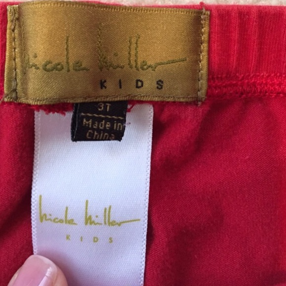 Girls Nicole Miller Leggings - Picture 2 of 2