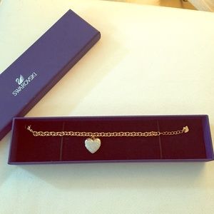 Swarovski charm bracelet
