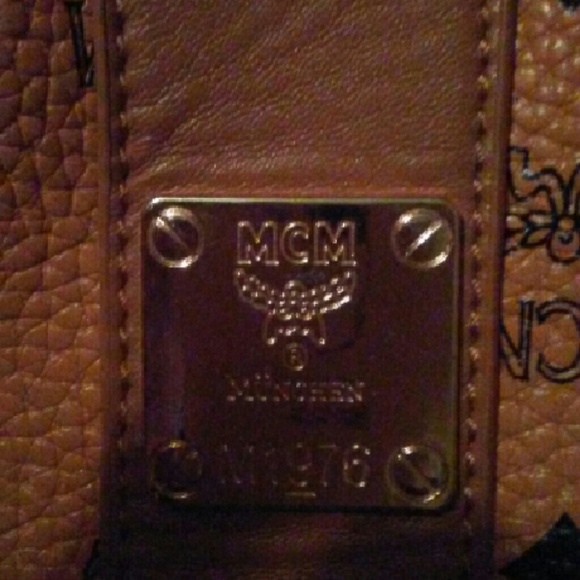Authentic MCM large purse