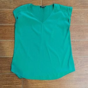Pretty green Express top