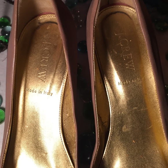 💋SALE💋J. Crew Peep Toe Heels - Picture 4 of 4