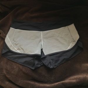 Lululemon speed shorts