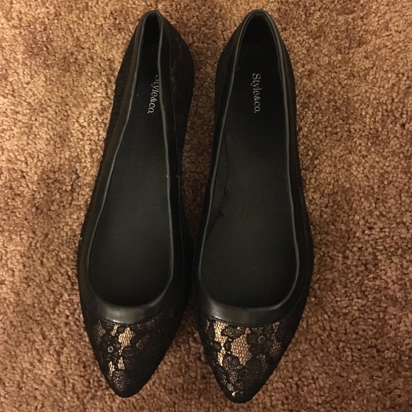 Style & Co. Laced Flats