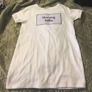 Sweater dress/shirt. Can be work as a mini dress.