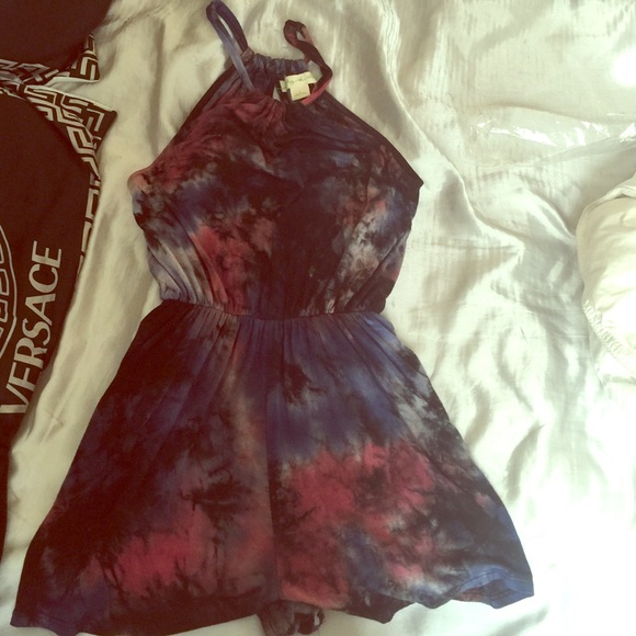 Tie dye romper