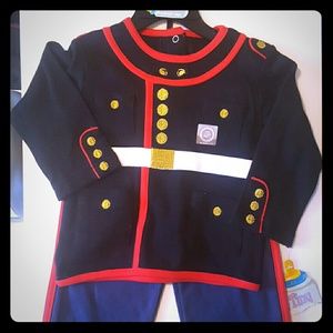 Tiny Trooper Dress Blues Marines