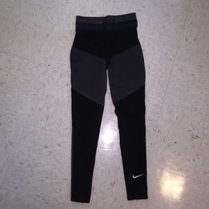 Nike long running spandex. Matching coat available