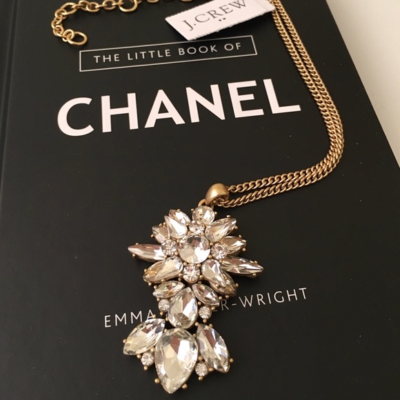 J. Crew Crystal Pendant Necklace - Picture 2 of 3
