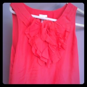 Jcrew Shell with flower size 10 VGUC
