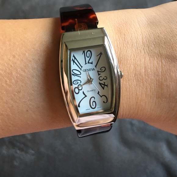 Tortoise shell watch