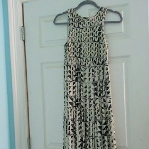 NWOT Patterned Maxi Dress
