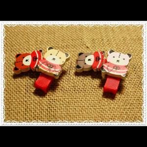 NWT! Alligator hair clips