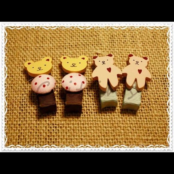 NWT! Alligator hair clips