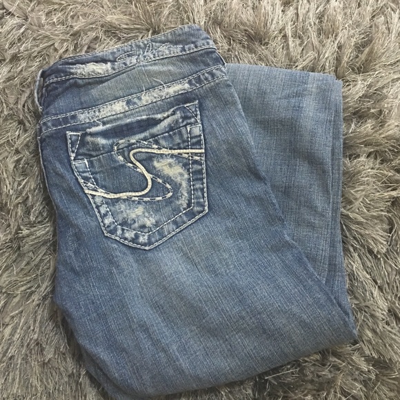 Silver jean sz 26x33