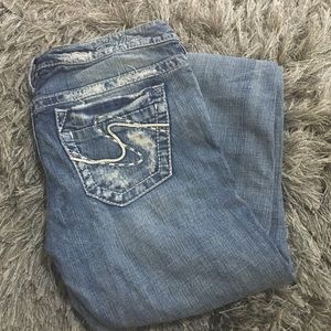 Silver jean sz 26x33