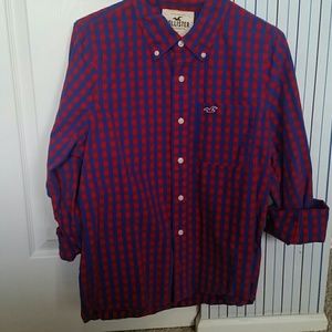 Plaid long sleeve shirt