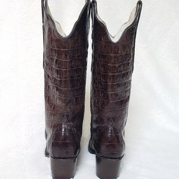 🌟SOLD🌟GENUINE Alligator Skin Boots - Picture 6 of 8