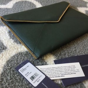 Dark Forest Rebecca Minkoff Leo Clutch