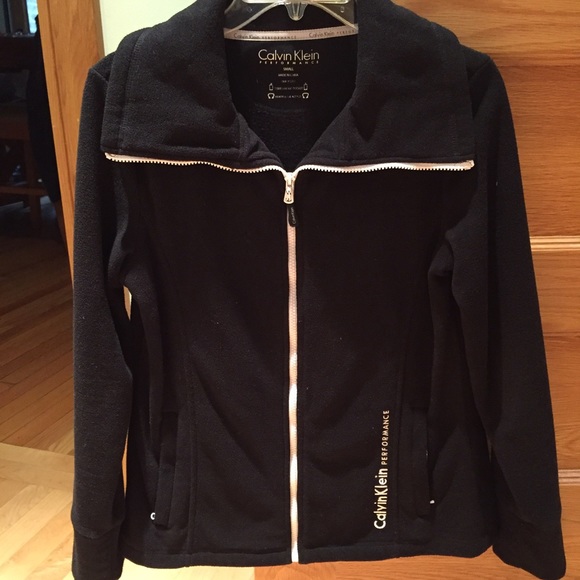 Calvin Klein fleece sweater. Looks almost new.