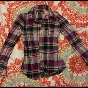 North Face Pomaria Long-Sleeve Plaid Shirt