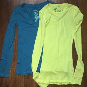 2 Nollie long sleeves!