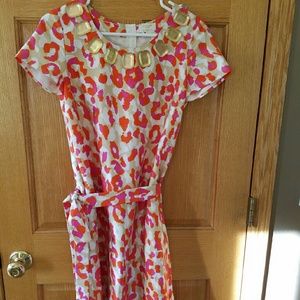 Super cute kate spade dress with Tie belt