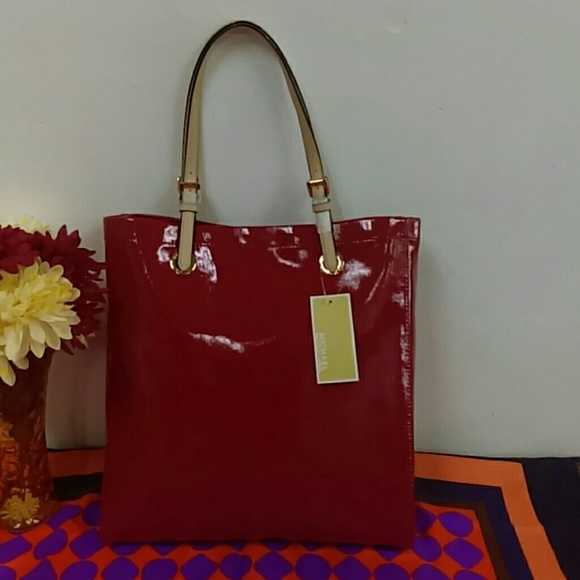 XX SOLD IN STORE XX Michael Kors Red Patent JS - Picture 3 of 4