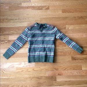 100% Merino Wool Snowflake Sweater