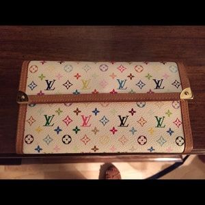 100% authentic Louis Vuitton multicolor wallet