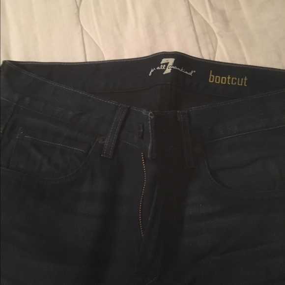 Men's Seven for all Mankind bootcut jeans - Picture 2 of 3