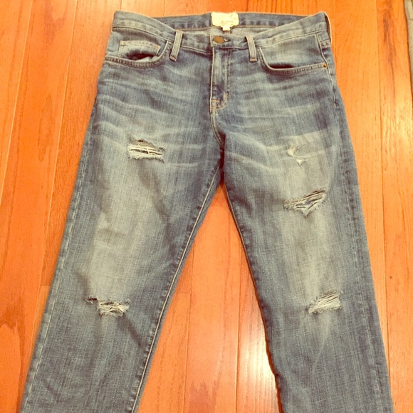CURRENT/ELLIOT BOYFRIEND JEANS