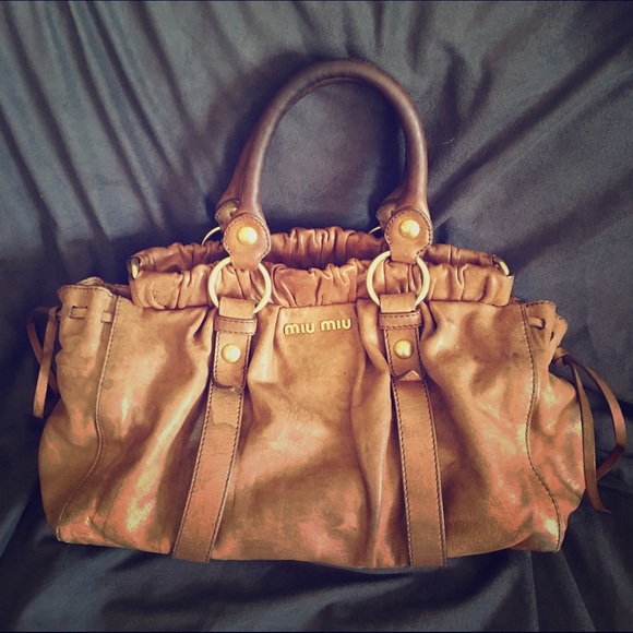 Boho chic MIU MIU bag