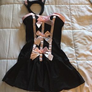 Sexy kitty 2 piece Costume size S/M