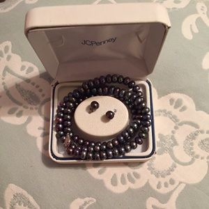 Genuine Tahitian Pearl Set