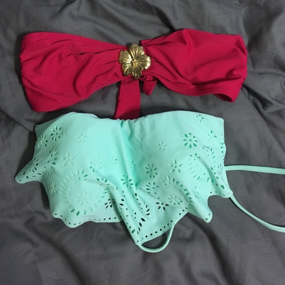 GOING TO GOODWILL 🔵Bikini tops and bottoms