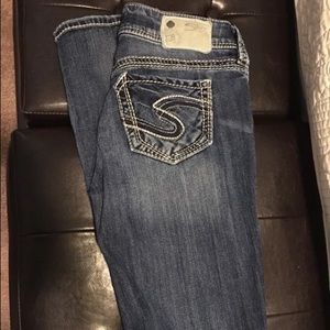 Silver Suki straight jeans