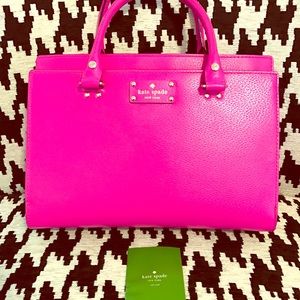 ♠️ Kate Spade Pink Wellesley Durham Bag ♠️