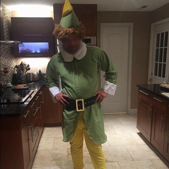 Adult buddy the elf male Halloween costume