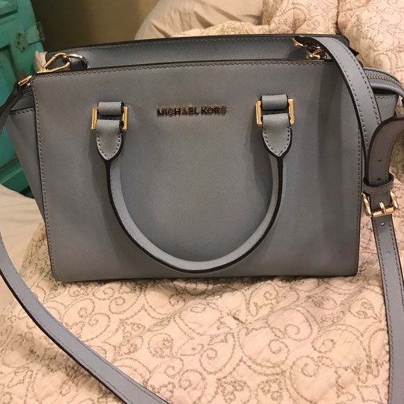 Michael Kors Handbags - Michael Kors Ice Blue Bag