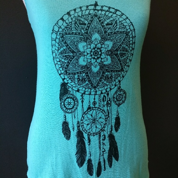 Do You Have A Dream? tank top (teal) - Picture 5 of 7