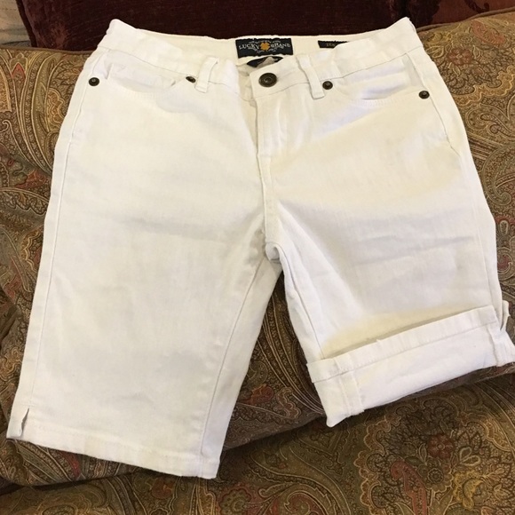 Kids Lucky Brand white Jean jegging.