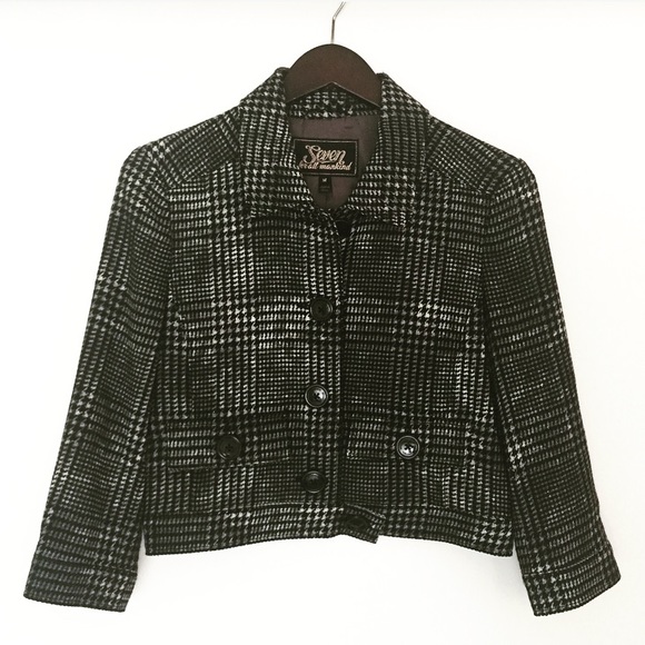 7 for All Mankind Cropped Jacket