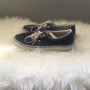 Navy Lace-Up Vans (Era)