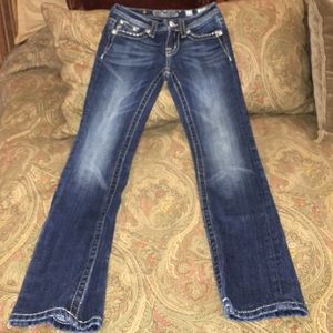 Kids size 12 Miss Me Skinny jeans.