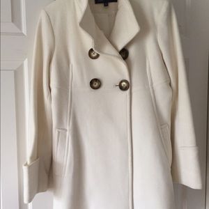 Anne Klein Wool Blend Short Coat